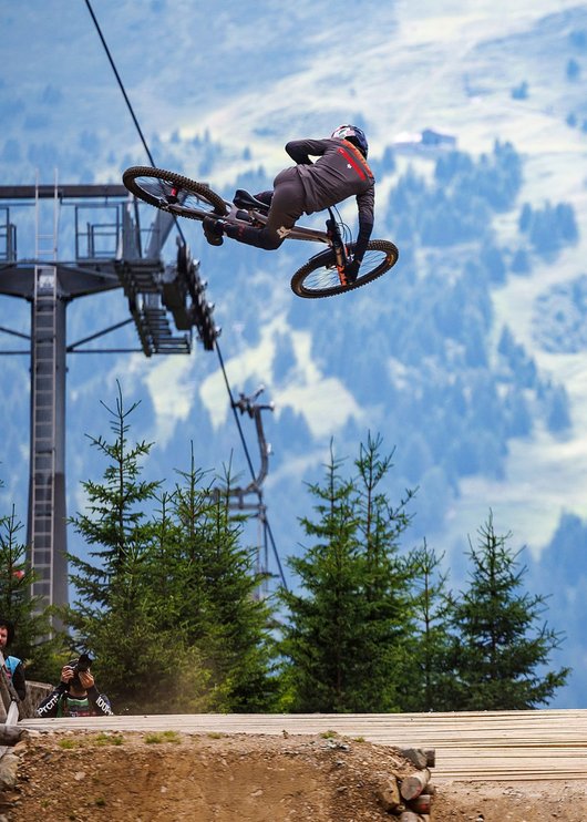 Biking in Lenzerheide. Hiking in the Alps. Biking in Lenzerheide. Hiking in the Alps.