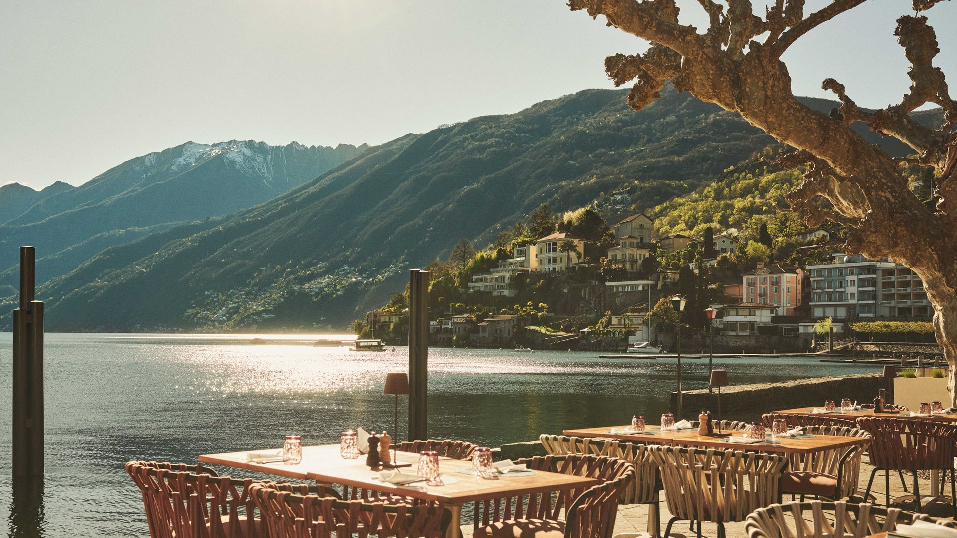 Your favourite hotel in Ticino – directly by the lake.