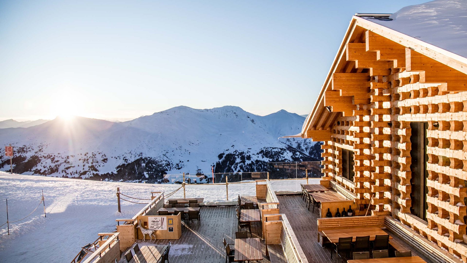 Motta Hütte – le restaurant alpin à Lenzerheide